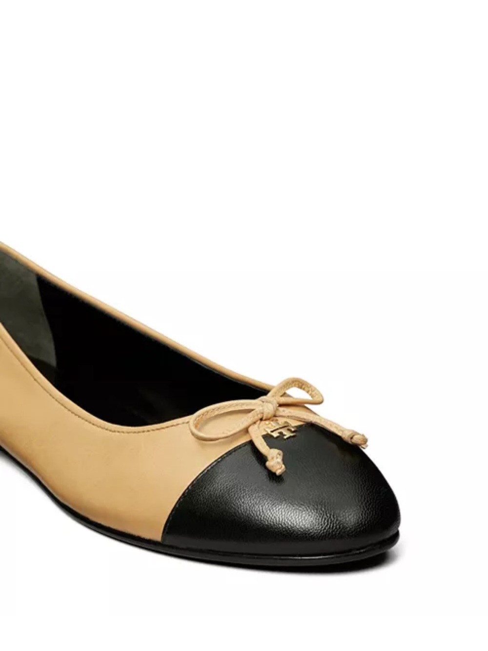 Tory Burch Cap-Toe Ballet Flats / Ginger Shortbread / 7.5 - Picture 8 of 8